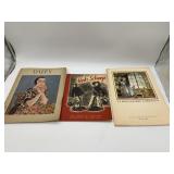 LA BOULANGERE A DES ECUS MENU, DUFY BOOK OF ART,