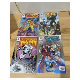 4 MINT CONDITION COMIC BOOKS SEE PHOTOS