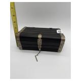 TREASURE CHEST LOOK JEWELRY BOX