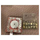 DADO SET 7", CASE WITH EXTRA PIECES