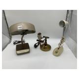 VINTAGE DESK LAMPS