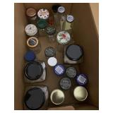 VARIOUS JAMS AND JELLY JARS WITH LIDS