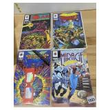 4 MINT CONDITION COMIC BOOKS SEE PHOTOS
