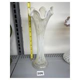 FENTON OPALESCENT REVERSE DRAPERY SWUNG GLASS