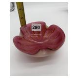 MURANO ITALY ART GLASS ASHTRAY