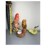 BIRD FIGURES, OWN, ETC.