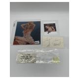 AUTOGRAPHED SHANIA TWAIN, 1987 AUGUST PLAYMATE,