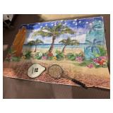 BANNER 58 H X 91 W, TENSOR TENNIS RACKET