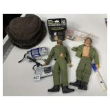 MOTION OUTDOOR LIGHT, USED VINTAGE GI JOE BY