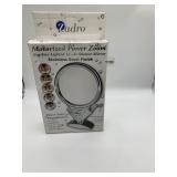 ZADRO SHOWER MIRROR, STAINLESS STEEL FINISH