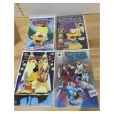 4 MINT CONDITION COMIC BOOKS SEE PHOTOS