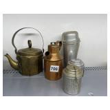 COPPER TEA POTS