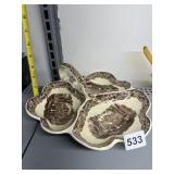 JOHNSON BROTHERS OLD BRILLIANT CASTLE BROWN