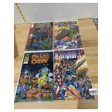 4 MINT CONDITION COMIC BOOKS SEE PHOTOS