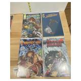4 MINT CONDITION COMIC BOOKS SEE PHOTOS