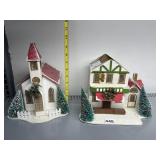 CHRISTMAS LAYOUT BUILDINGS REPRODUCTIONS