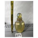 TIFFANY STYLE PERFUME BOTTLE OPALESCENT 4.5