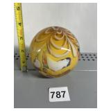 DECORATIVE PAPERWEIGHT MILLEFIORI STYLE