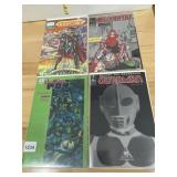 4 MINT CONDITION COMIC BOOKS SEE PHOTOS