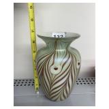 VANDERMARK HAND BLOWN FEATHER PULLED KING TUT