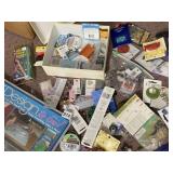 LOTS OF MISC. JEWELRY MAKING SUPPLIES AND JEWELRY