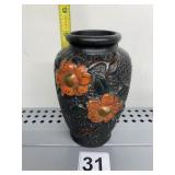 JAPANESE TOKANABE WARE POTTERY VASE 5.5" H