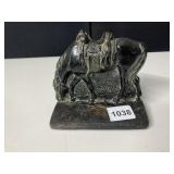 CAST IRON HORSE DOOR STOP 4.5" H
