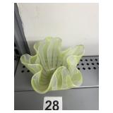 DELICATE VENINI FAZZOLETTI YELLOW WHITE