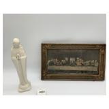 GOEBEL PRAYING MADONNA, LAST SUPPER PICTURE