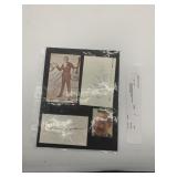 FIVE AUTOGRAPHED ITEMS INCLUDING TITO GUIZAR,