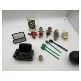 WOODEN CORKSCREW, BOTTLE OPENER, STOPPER,