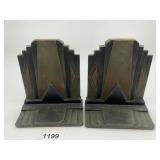 B&H CAST IRON BOOKENDS