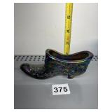 STUNNING ART GLASS VASE NO VISIBLE SIGNATURE IN