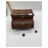 ANSWERED UNANSWERED NOVELTY LETTER BOX, FEET NEED