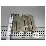 L.E. KNOTT APPARATUS CO. SCALE, AND 2 WELCH