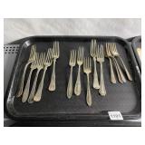ASSORTMENT OF FLATWARE SEE PHOTOS