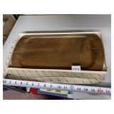 OVERTON BENTWOOD TRAY MADE OF GENUINE AMERICAN