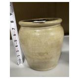 9-INCH-HIGH CROCK DOES HAVE HAIRLINE CRACKS SEE