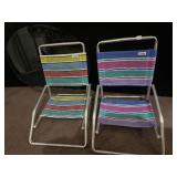 2 BEACH CHAIRS