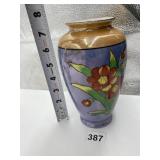 HAND PAINTED MADE IN JAPAN VASE