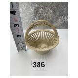 GERMANY SMALL HANDLED BASKET OPEN WEAVE DESIGN