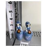 BLUEBONNET GIRLS MADE IN JAPAN SALT AND PEPPER