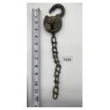 RARE RPR LOCK AND CHAIN