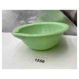 JADEITE BATTER BOWL SMALL CHIP ON SIDE