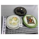 LIDS AND HAND DECORATED TRIVETS