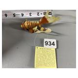 CLOISONNE FISH METAL ORNAMENT