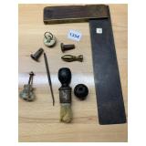 T SQUARE, VINTAGE DRAWER HANDLE, SINK STOPPER,