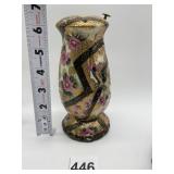 6 1/2-INCH-HIGH HAT PIN HOLDER HAND PAINTED