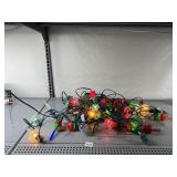 ASSORTMENT OF BUBBLE LIGHTS SOME DO NOT LIGHT UP