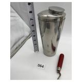 STYLED BY KRAFT STAINLESS STEEL DRINK SHAKER AND